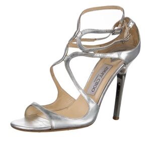 Jimmy Choo Azia patent leather sandals